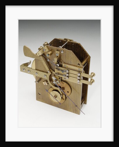 Astronomical regulator, movement front by Edward Edward John Dent & Co.