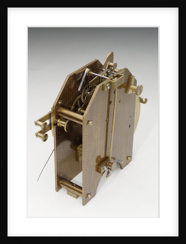 Astronomical regulator, back by Edward Edward John Dent & Co.