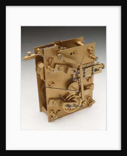 Astronomical regulator, movement front by Victor Kullberg