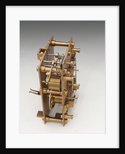 Astronomical regulator, movement front by Victor Kullberg