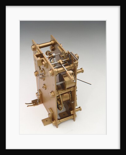 Astronomical regulator, movement back by Victor Kullberg