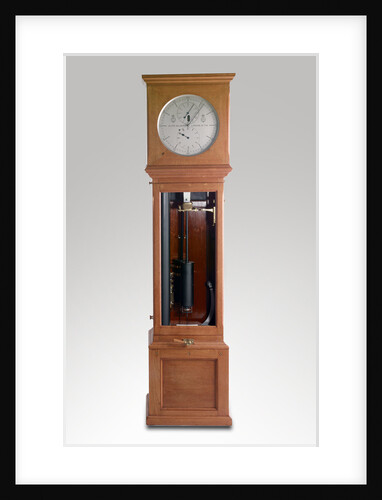 Astronomical regulator, complete in case by Victor Kullberg