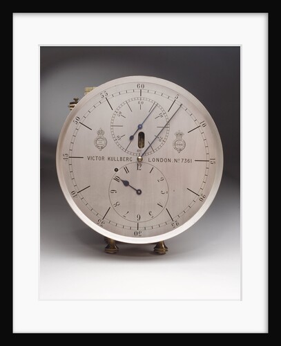 Astronomical regulator, face by Victor Kullberg