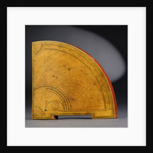 Reverse of Islamic quadrant by unknown