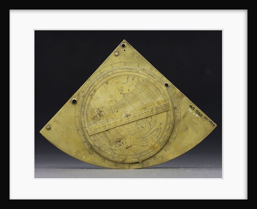 Obverse of Gunter quadrant by John Prujean