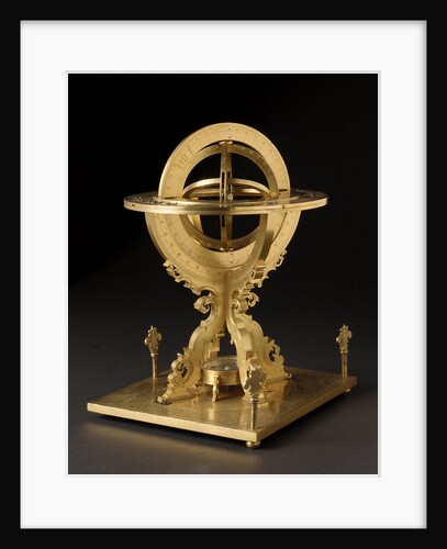 Universal equinoctial armillary dial by Mathias Hauser