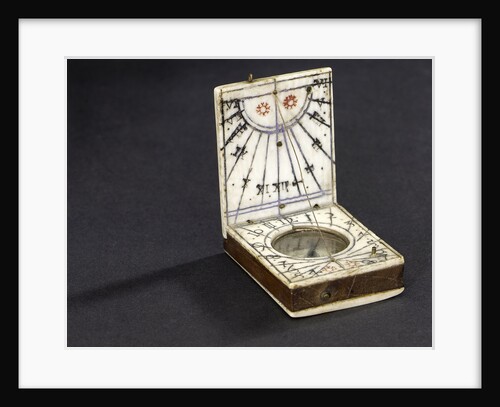 Diptych dial, leaves Ib and IIa by Leonhard Andreas Karner