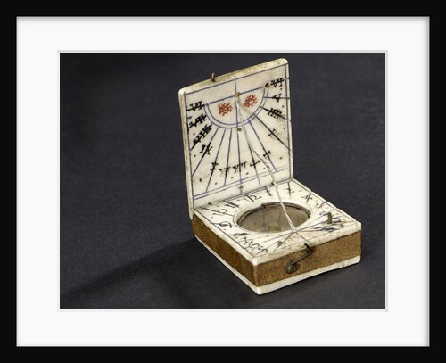 Diptych dial, leaves Ib and IIa by Leonhard Andreas Karner