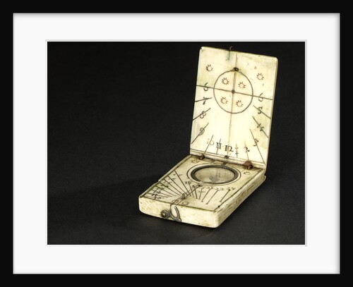 Diptych dial, leaves Ib and IIa by Jacob Karner