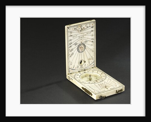 Diptych dial, leaves Ib and IIa by Lienhart Miller