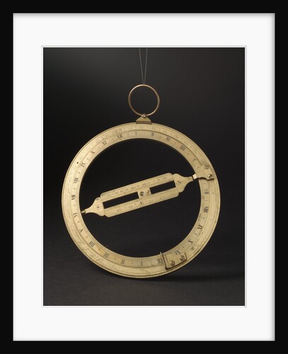 Universal equinoctial ring dial by Dollond