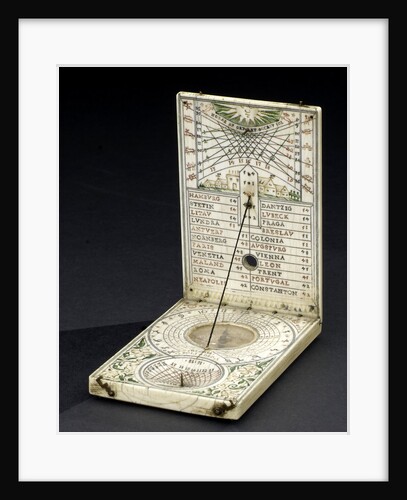 Diptych dial, leaves Ib and IIa by Lienhart Miller