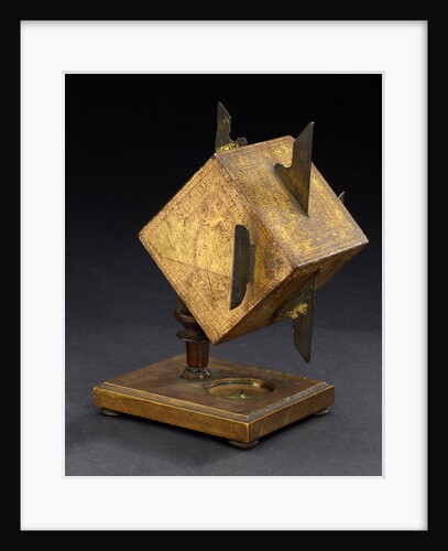 Polyhedral dial for latitudes 20-80 North by David Beringer