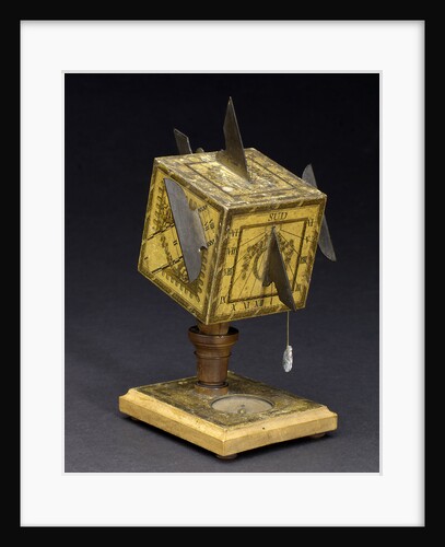 Polyhedral dial for latitudes 10-75 North by David Beringer