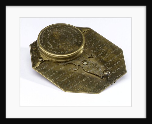 Butterfield dial, reverse by Michael Butterfield