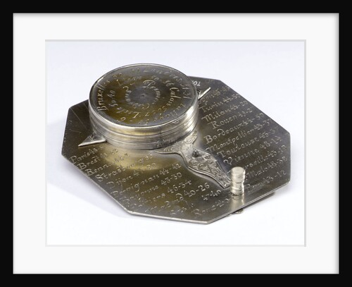 Compass dial, reverse by Michael Butterfield