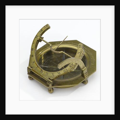 Augsburg dial for latitudes 0-75 north by Claude Langlois