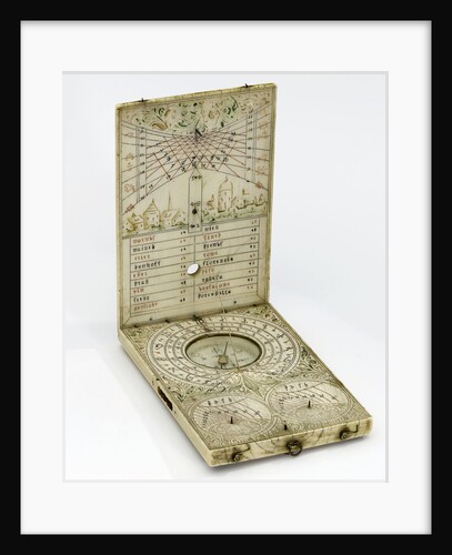 Diptych dial, leaves Ib and IIa by Thomas Ducher