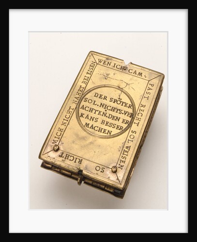 Astronomical compendium, leaf IIIb by Hans Ducher