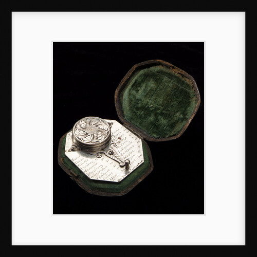 Butterfield dial for latitudes 40˚-60˚ north, reverse by Chapotot