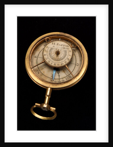 Compass dial by Hubert Sarton
