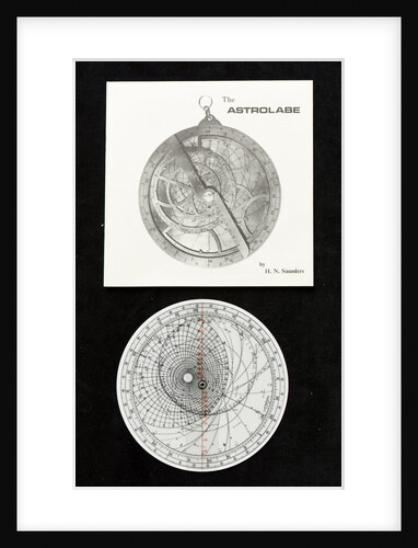 Model astrolabe by Harold N. Saunders