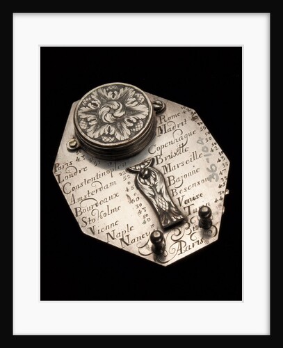 Butterfield dial, reverse by Nicolas Bion