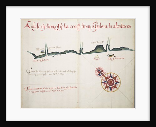 A description of sea coast from Galera to Alcatraces by William Hack
