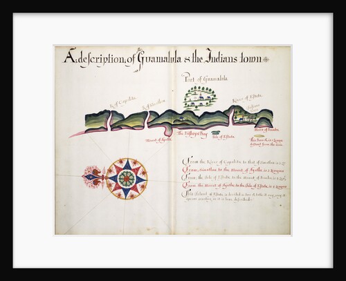 A description of Guamalula & the Indians town by William Hack