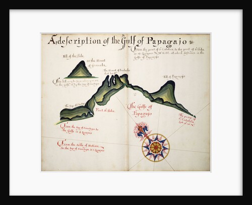 A description of the Gulf of Papagajo by William Hack