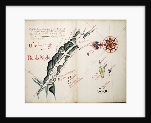 The Bay of Pueblo Nueba by William Hack