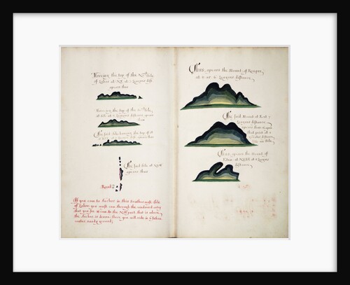 Views of Isla Lobos and Mountains by William Hack