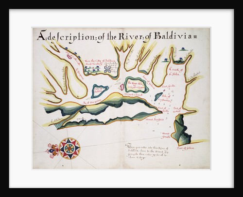 A description of the river of Baldivia by William Hack