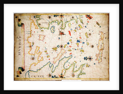 Chart of the Greek archipelago by Unknown