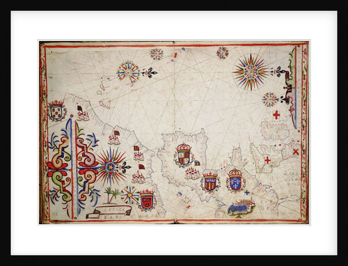 Chart of north-east Atlantic, from British Isles to Cape Verde by unknown