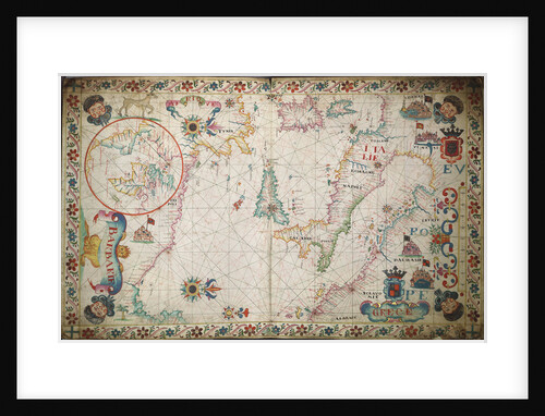 Chart of southern Mediterrean and Adriatic by unknown