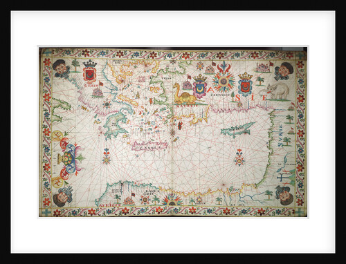 Chart of the eastern Mediterrean by unknown