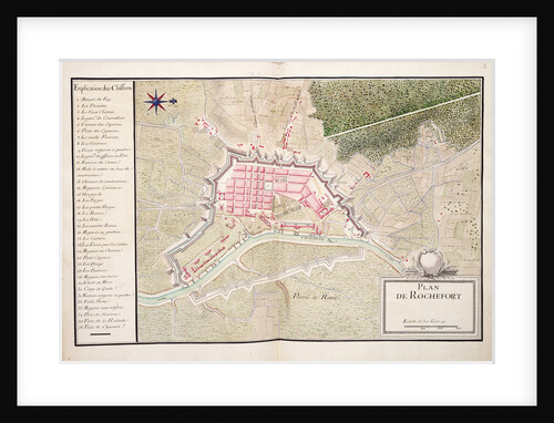 Plan de Rochefort by Unknown