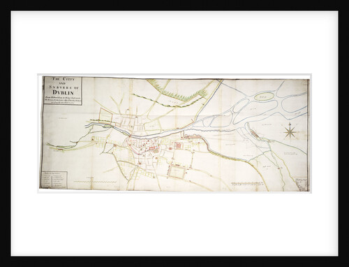 The city and suburbs of Dublin, 1673 by unknown