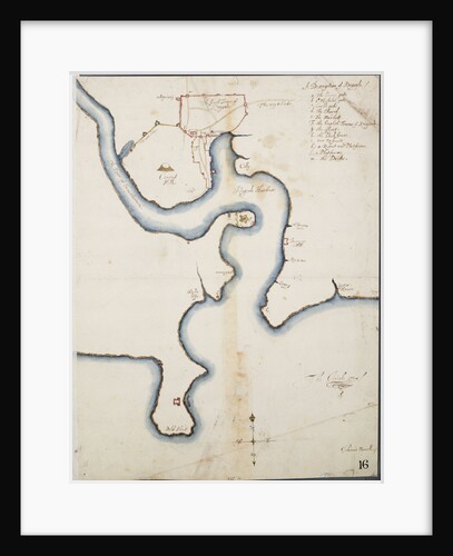 Chart of Kinsale by John Mansell