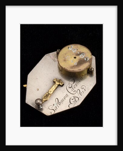 Horizontal dial, reverse by Salomon Chesnon