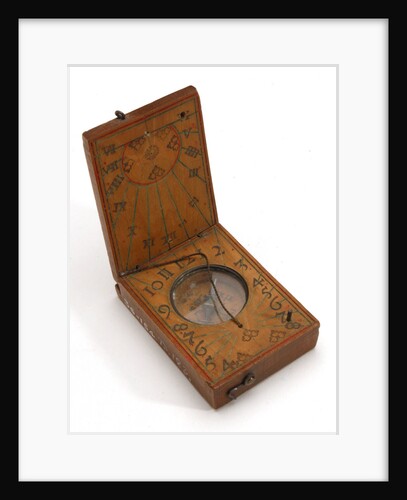 Diptych dial, leaves Ib and IIa by Leonhard Andreas Karner