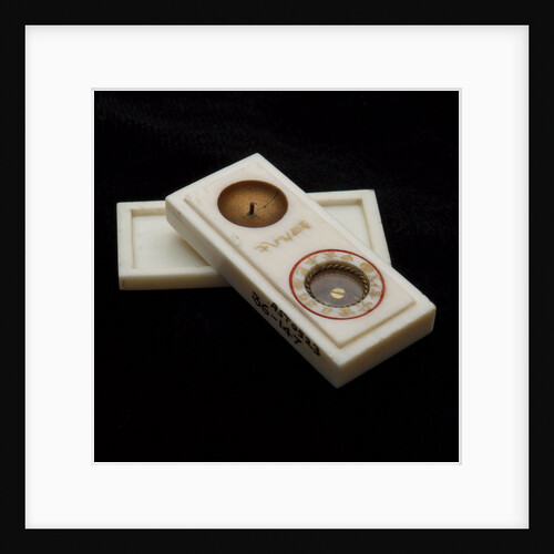 Scaphe dial, with lid by unknown