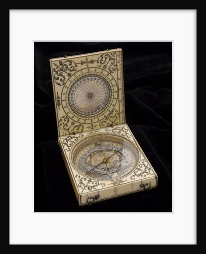 Dieppe magnetic azimuth dial, leaves Ib and IIa by unknown
