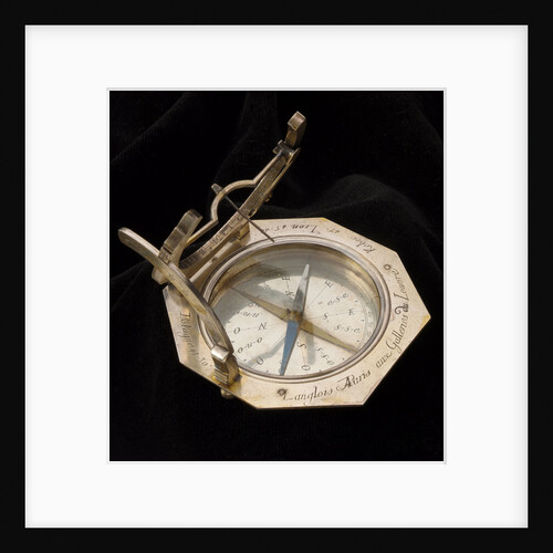 Augsburg dial for latitudes 0-75 North by Claude Langlois