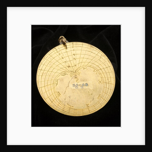 Vertical disc dial, reverse by unknown
