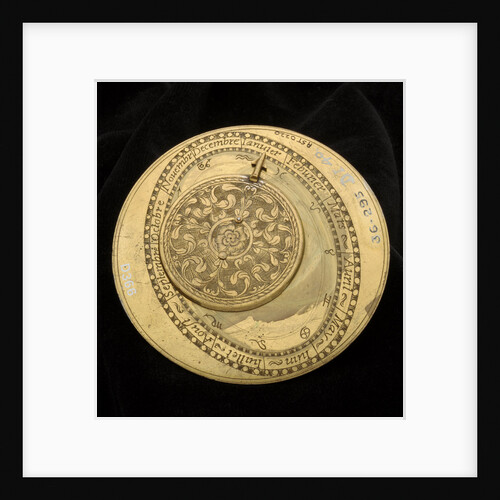Magnetic azimuth dial, reverse by unknown