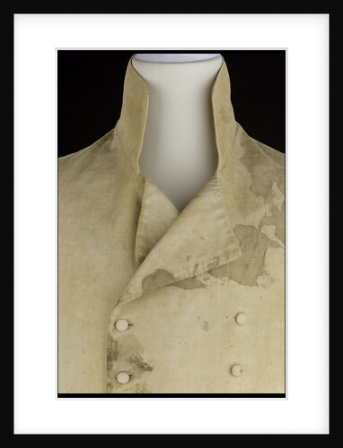 Non-regulation waistcoat worn by Horatio Nelson (1758-1805) at Trafalgar by unknown