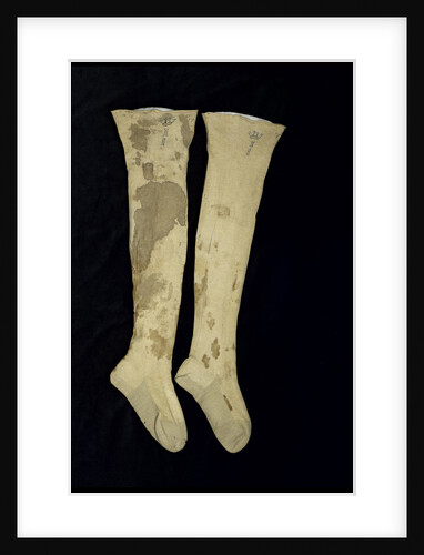 Non-regulation stockings worn by Horatio Nelson (1758-1805) by unknown