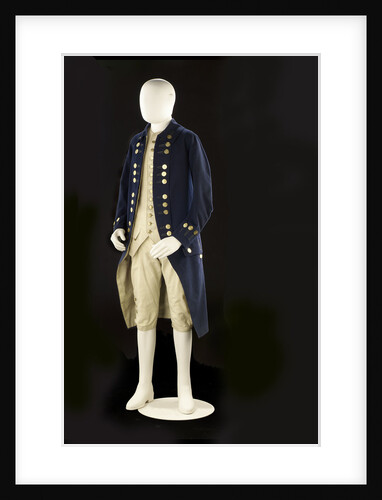 Royal Naval uniform: pattern 1774 by unknown